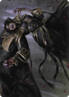 Bloodcrazed Socialite // Bloodcrazed Socialite (AVOW-028) - Crimson Vow Art Series (Borderless) Foil