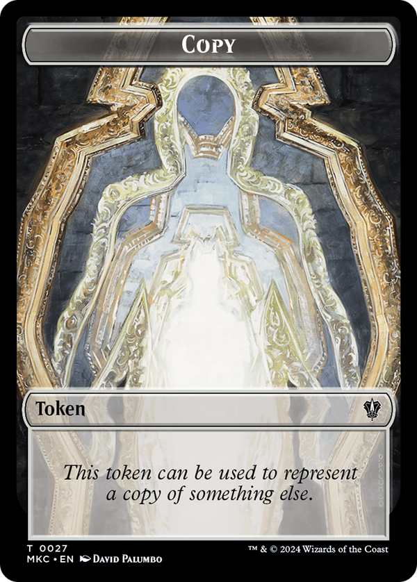 Copy (TMKC-027) - Murders at Karlov Manor Commander Tokens
