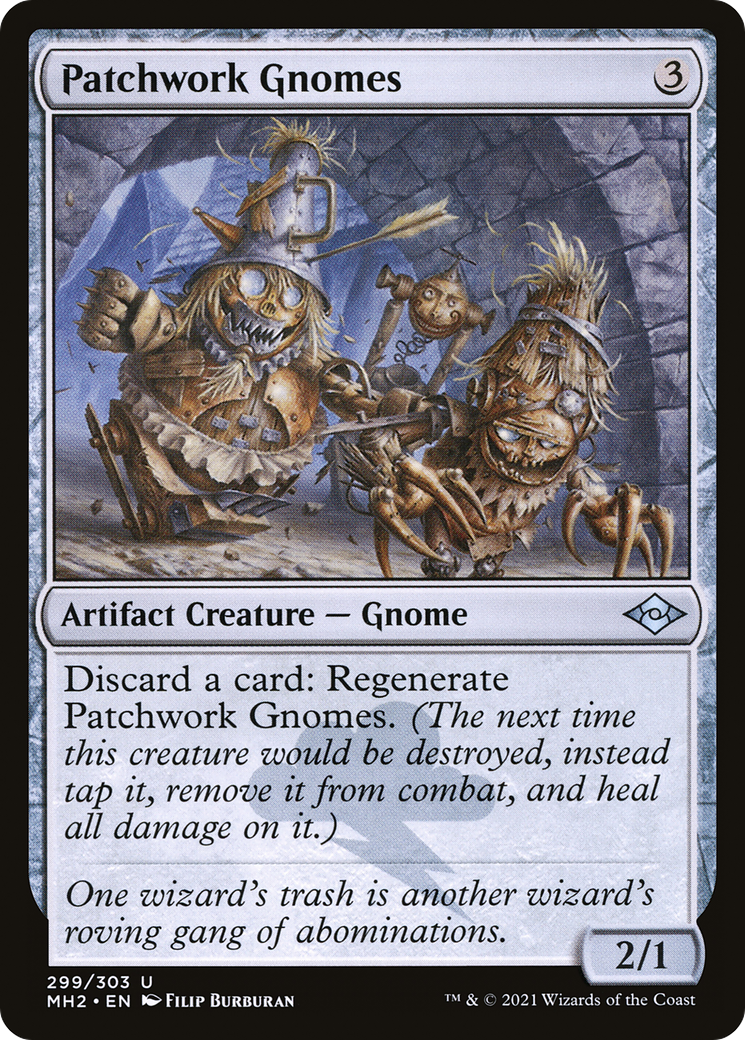 Patchwork Gnomes (Foil Etched) [Modern Horizons 2]