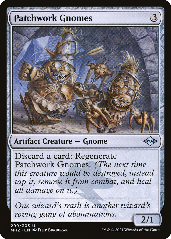 Patchwork Gnomes (Foil Etched) [Modern Horizons 2]