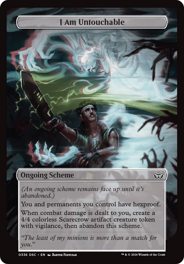I Am Untouchable (Full Art) [Duskmourn: Archenemy]