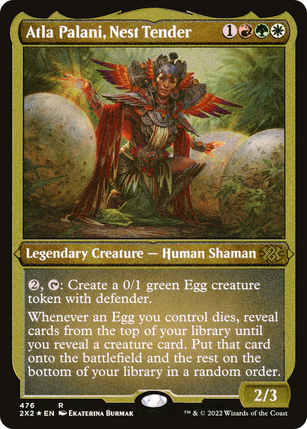 Atla Palani, Nest Tender (Foil Etched) [Double Masters 2022]