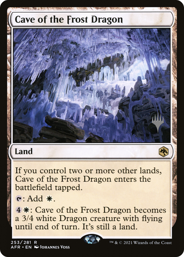 Cave of the Frost Dragon (Promo Pack) [Dungeons & Dragons: Adventures in the Forgotten Realms Promos]