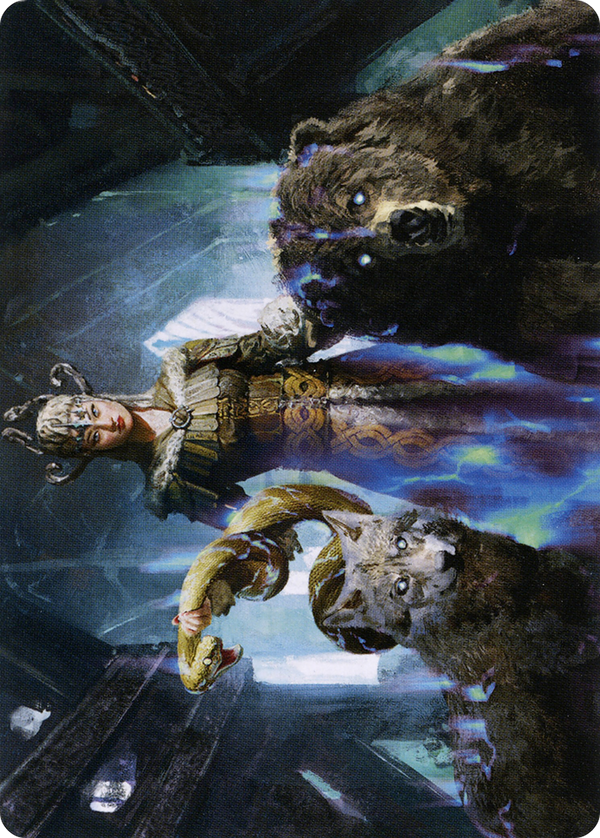 Kolvori, God of Kinship // Kolvori, God of Kinship (ASKHM-048) - Art Series: Kaldheim (Borderless)