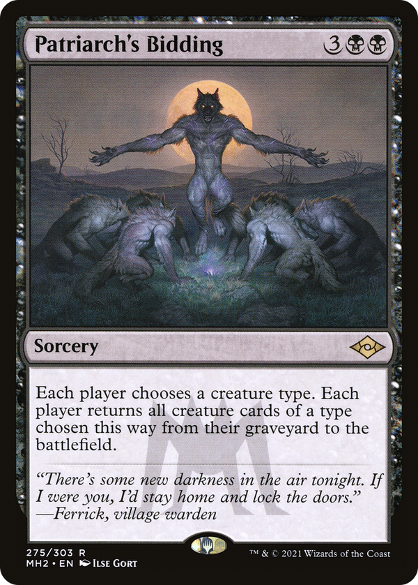 Patriarch's Bidding (Foil Etched) [Modern Horizons 2]