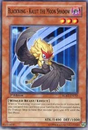 Blackwing - Kalut the Moon Shadow (RGBT-EN012) - Raging Battle 1st Edition