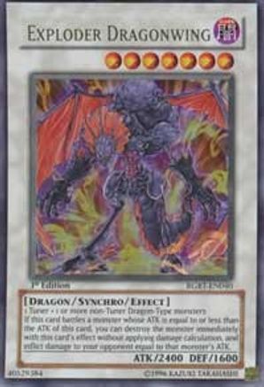 Exploder Dragonwing (RGBT-EN040) - Raging Battle 1st Edition