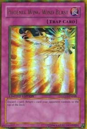 Phoenix Wing Wind Blast (GLD2-EN048) - Gold Series 2009 Limited