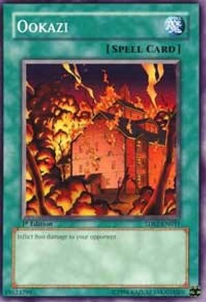 Ookazi (5DS2-EN031) - 5D's Starter Deck 2009 Unlimited