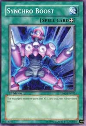 Synchro Boost (5DS2-EN032) - 5D's Starter Deck 2009 Unlimited