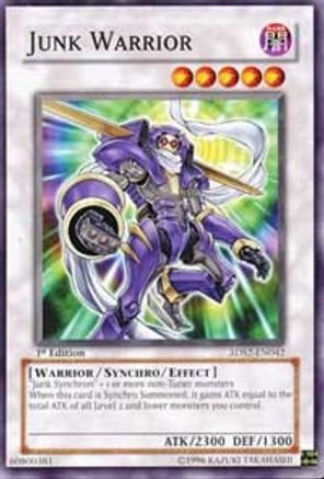 Junk Warrior (5DS2-EN042) - 5D's Starter Deck 2009 1st Edition