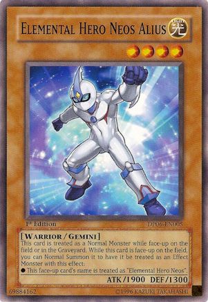 Elemental Hero Neos Alius (DP06-EN005) - Duelist Pack 6: Jaden Yuki 3 1st Edition