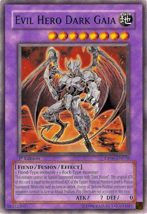Evil Hero Dark Gaia (DP06-EN010) - Duelist Pack 6: Jaden Yuki 3 Unlimited