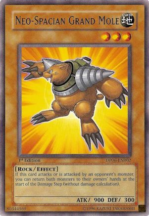 Neo-Spacian Grand Mole (DP06-EN002) - Duelist Pack 6: Jaden Yuki 3 1st Edition