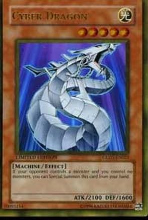 Cyber Dragon (GLD1-EN022) - Gold Series 2008 Limited