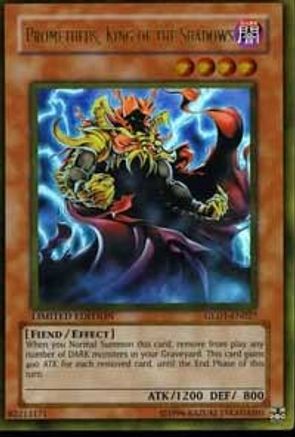 Prometheus, King of the Shadows (GLD1-EN027) - Gold Series 2008 Limited
