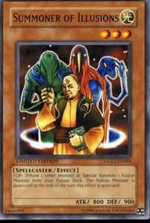 Summoner of Illusions (GLD1-EN004) - Gold Series 2008 Limited