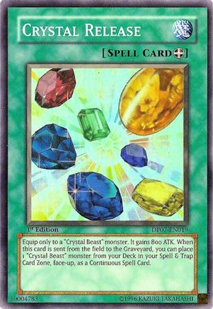 Crystal Release (DP07-EN019) - Duelist Pack 7: Jesse Anderson 1st Edition