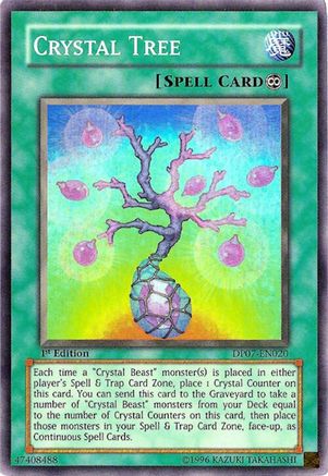 Crystal Tree (DP07-EN020) - Duelist Pack 7: Jesse Anderson Unlimited