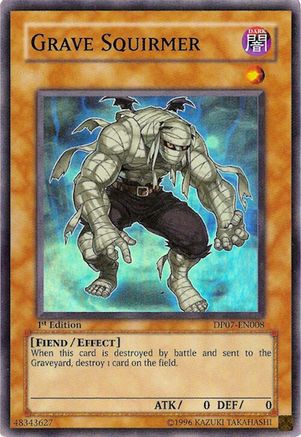 Grave Squirmer (DP07-EN008) - Duelist Pack 7: Jesse Anderson 1st Edition