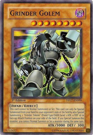 Grinder Golem (DP07-EN009) - Duelist Pack 7: Jesse Anderson Unlimited