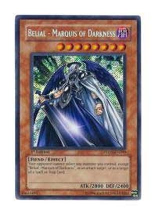 Belial - Marquis of Darkness (PTDN-EN099) - Phantom Darkness 1st Edition