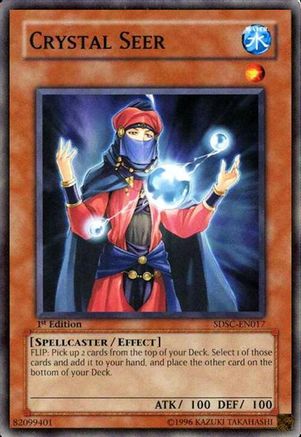 Crystal Seer (SDSC-EN017) - Structure Deck: Spellcaster's Command 1st Edition