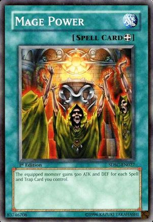 Mage Power (SDSC-EN027) - Structure Deck: Spellcaster's Command Unlimited