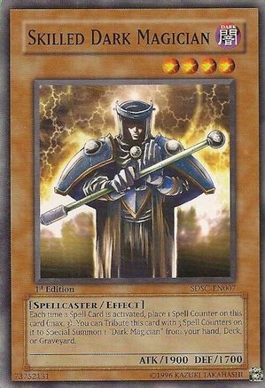 Skilled Dark Magician (SDSC-EN007) - Structure Deck: Spellcaster's Command 1st Edition