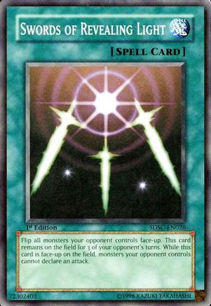 Swords of Revealing Light (SDSC-EN026) - Structure Deck: Spellcaster's Command Unlimited