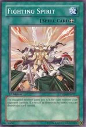 Fighting Spirit (DP08-EN017) - Duelist Pack 8: Yusei Fudo Unlimited