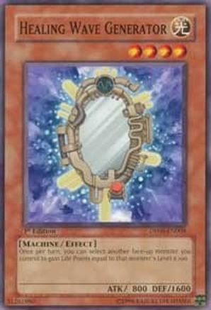Healing Wave Generator (DP08-EN008) - Duelist Pack 8: Yusei Fudo 1st Edition