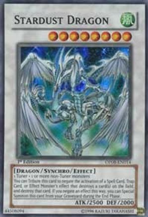Stardust Dragon (DP08-EN014) - Duelist Pack 8: Yusei Fudo 1st Edition