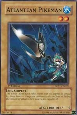 Atlantean Pikeman (5DS1-EN009) - 5D's 2008 Starter Deck 1st Edition