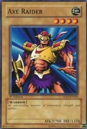 Axe Raider (5DS1-EN003) - 5D's 2008 Starter Deck 1st Edition