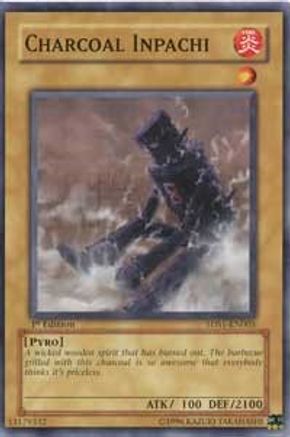 Charcoal Inpachi (5DS1-EN005) - 5D's 2008 Starter Deck 1st Edition