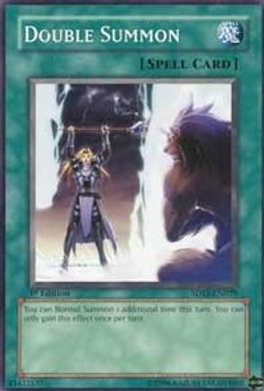 Double Summon (5DS1-EN029) - 5D's 2008 Starter Deck 1st Edition