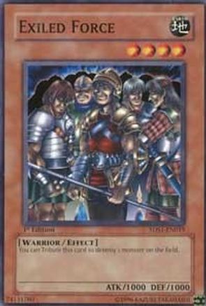 Exiled Force (5DS1-EN019) - 5D's 2008 Starter Deck 1st Edition