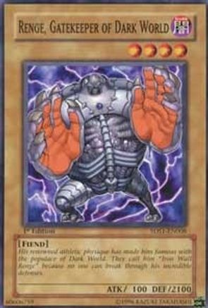 Renge, Gatekeeper of Dark World (5DS1-EN008) - 5D's 2008 Starter Deck Unlimited