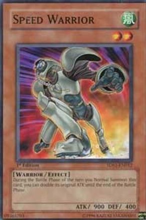 Speed Warrior (5DS1-EN012) - 5D's 2008 Starter Deck Unlimited