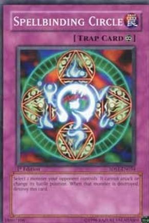 Spellbinding Circle (5DS1-EN034) - 5D's 2008 Starter Deck 1st Edition
