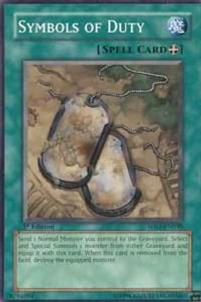 Symbols of Duty (5DS1-EN030) - 5D's 2008 Starter Deck 1st Edition