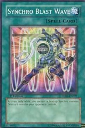 Synchro Blast Wave (5DS1-EN021) - 5D's 2008 Starter Deck Unlimited