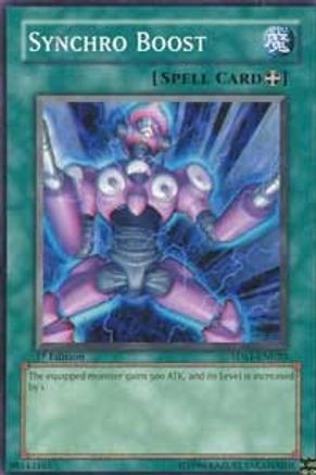 Synchro Boost (5DS1-EN020) - 5D's 2008 Starter Deck 1st Edition