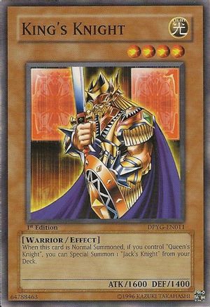 King's Knight (DPYG-EN011) - Duelist Pack: Yugi 1st Edition