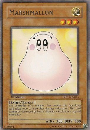 Marshmallon (DPYG-EN015) - Duelist Pack: Yugi Unlimited