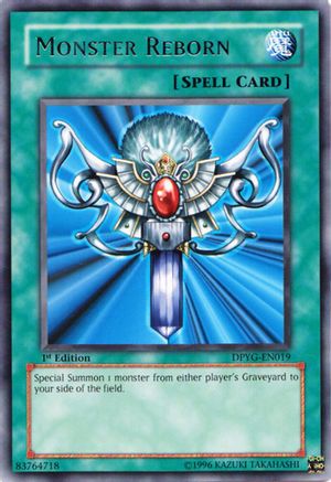 Monster Reborn (DPYG-EN019) - Duelist Pack: Yugi 1st Edition