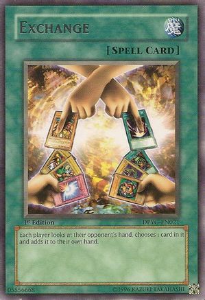 Exchange (DPYG-EN021) - Duelist Pack: Yugi 1st Edition
