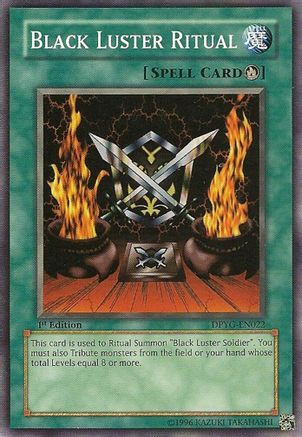 Black Luster Ritual (DPYG-EN022) - Duelist Pack: Yugi Unlimited