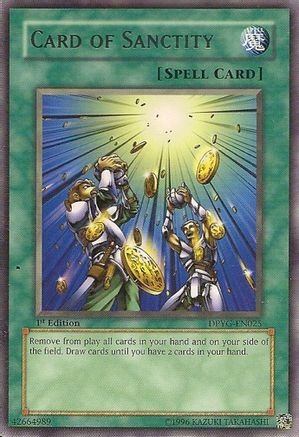 Card of Sanctity (DPYG-EN025) - Duelist Pack: Yugi Unlimited